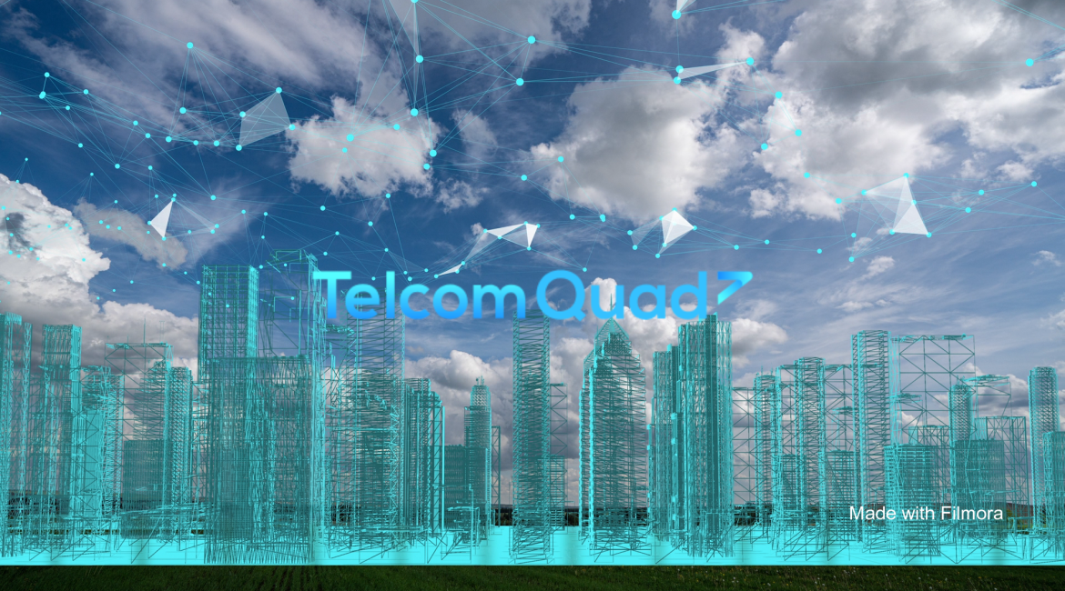 Vision 2030: Futuristic city powered by AI, IoT, and smart infrastructure, symbolizing innovation and connectivity.